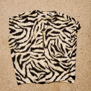 Michael kors Printed Flowy Top